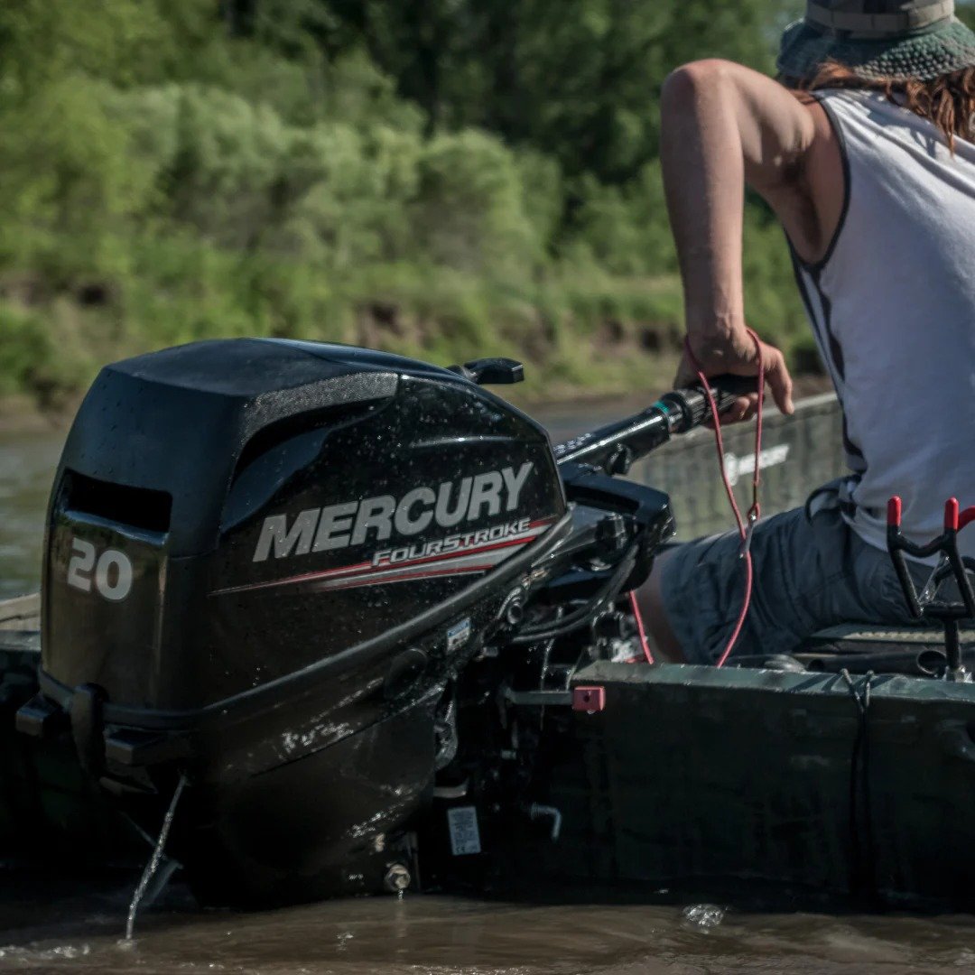 2025 Mercury 20 HP EFI 20MLH Outboard Motor - Image 3